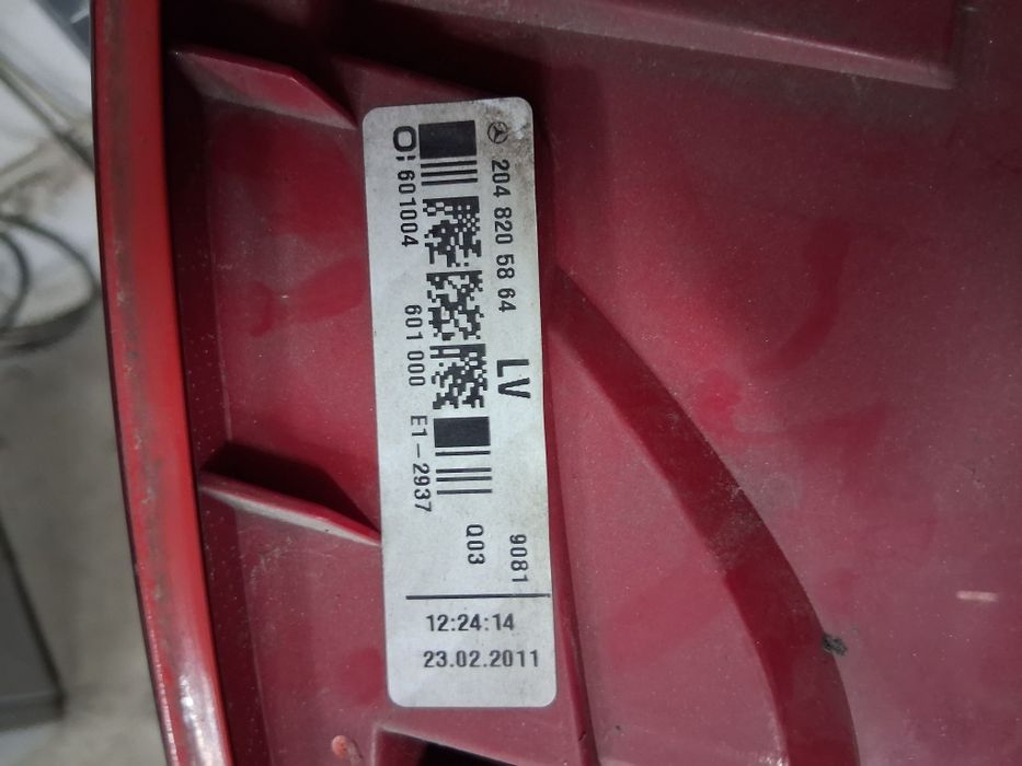 Стоп,стопове мерцедес Ц класа w204 седан