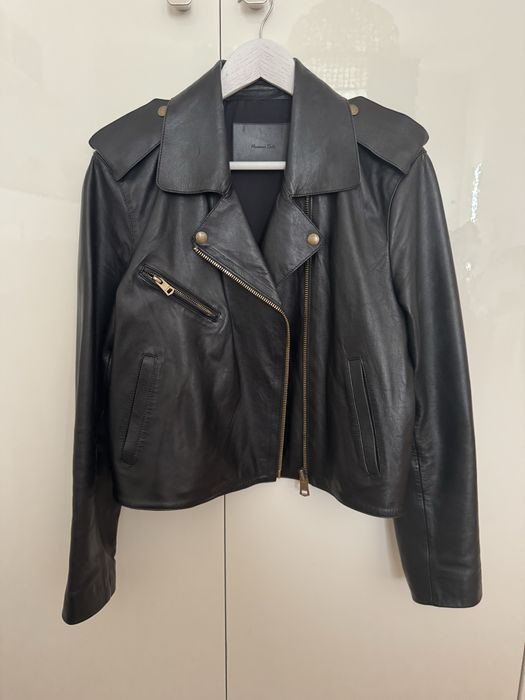 Massimo Dutti яке естествена кожа