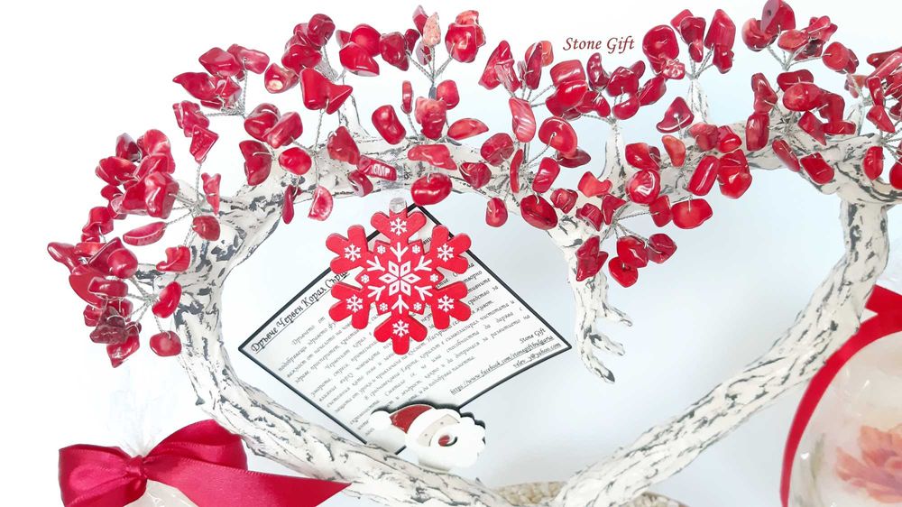 Дръвче Полускъпоценни Камъни, Подарък Коледа, Подарък Нова Година