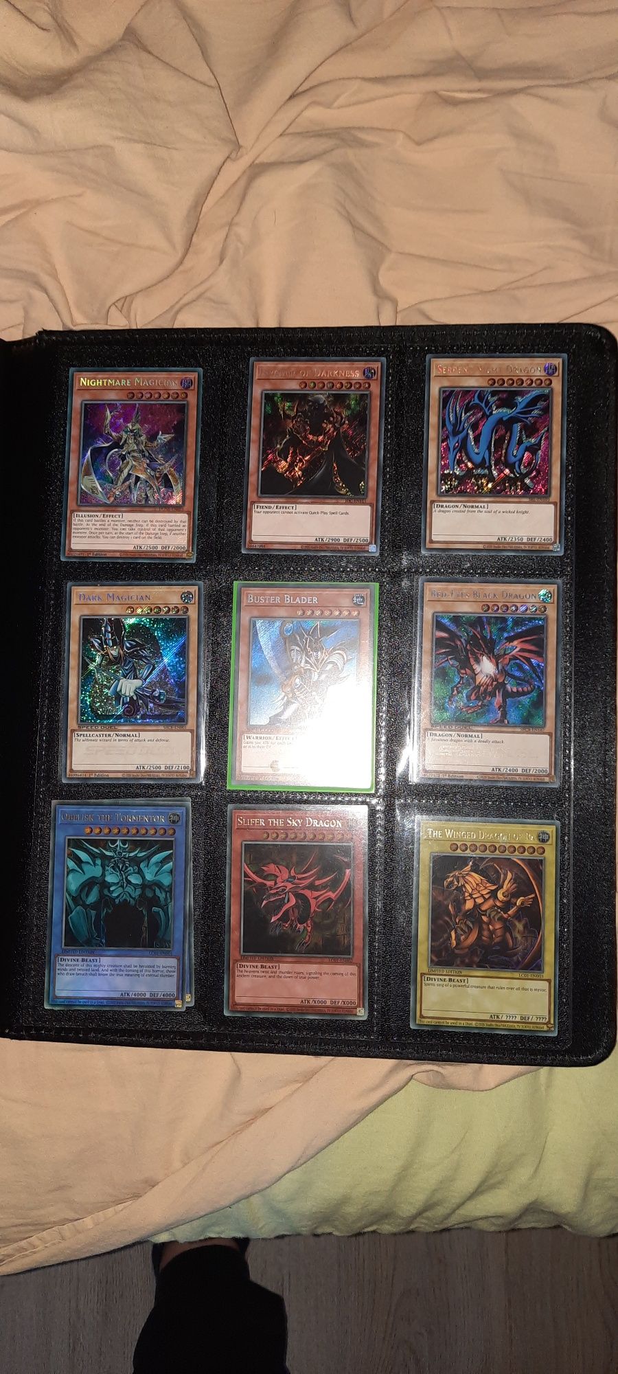 Yu-gi-oh binder sale