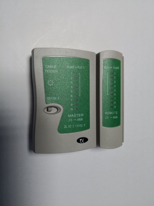 Tester cablu UTP, telefon RJ45 + RJ11