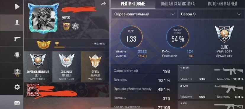 Стендоф 2 акаунт