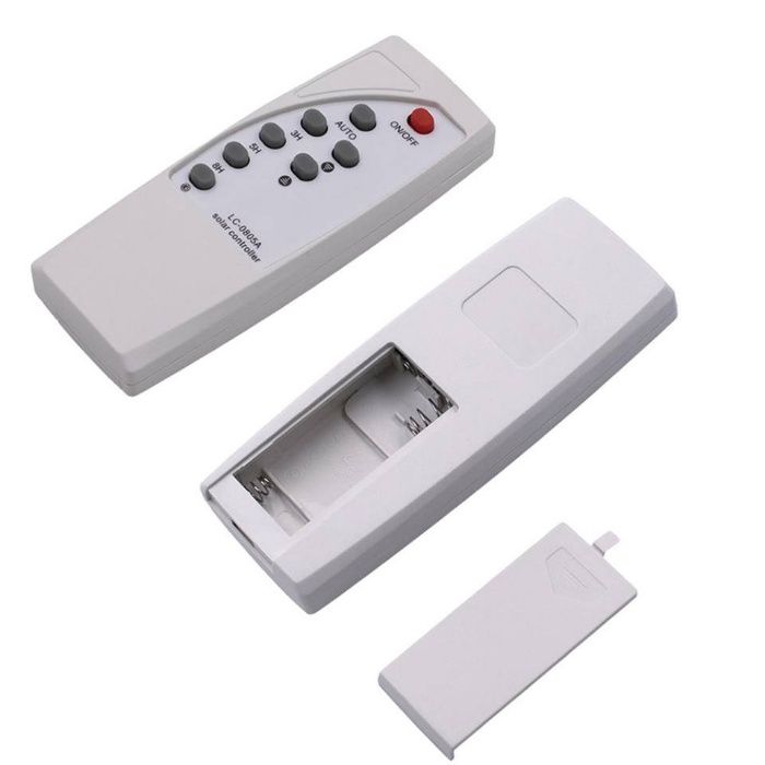 Улична соларна LED лампа 125W с фотоклетка, дистанционно и три режима