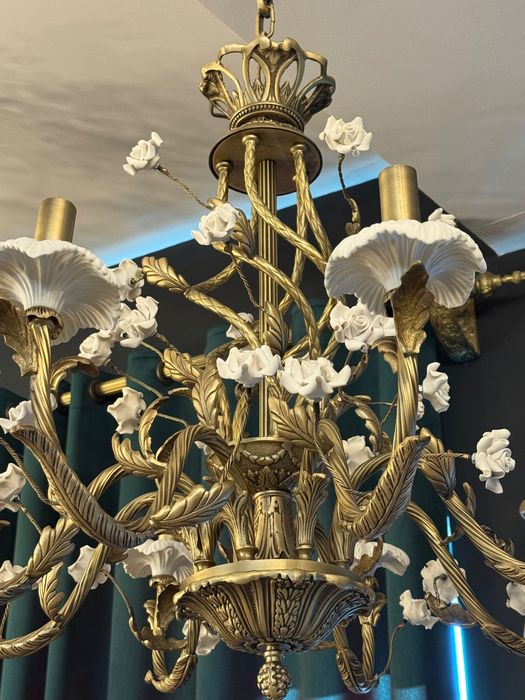 Candelabru din bronz masiv