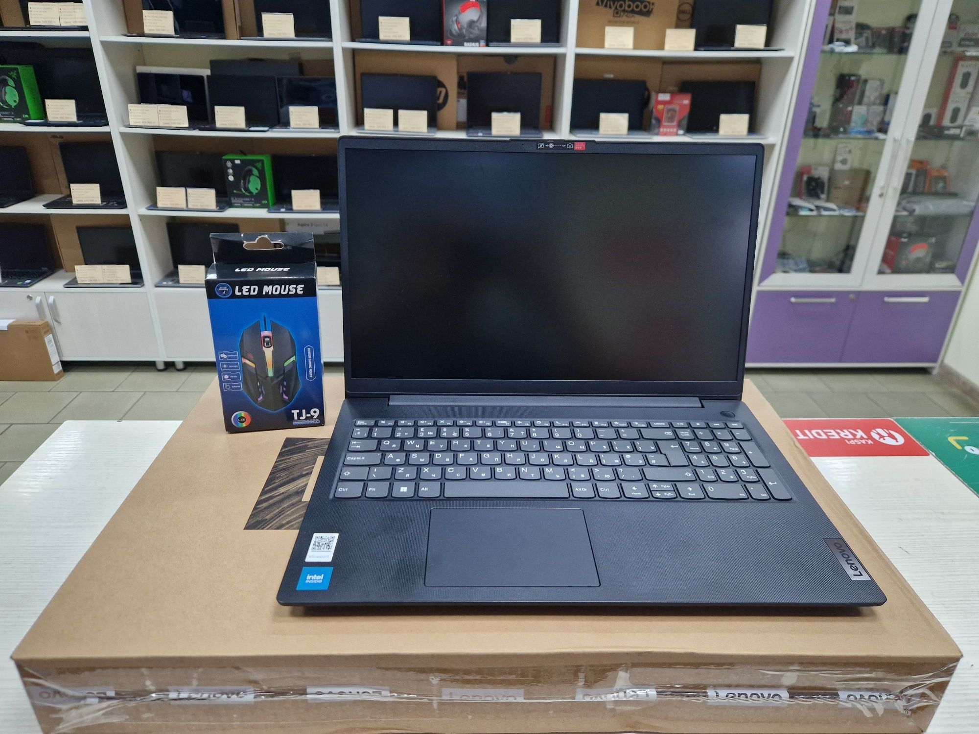 Новые Lenovo в Kaspi РАССРОЧКУ (4 Gb DDR4, 256 Gb SSD, 2 ядра)