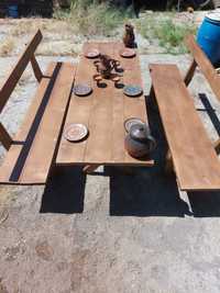 Комплект две пейки с една маса