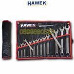 Професионален комплект звездогаечни ключове HAWEK , 14части (10-32мм)