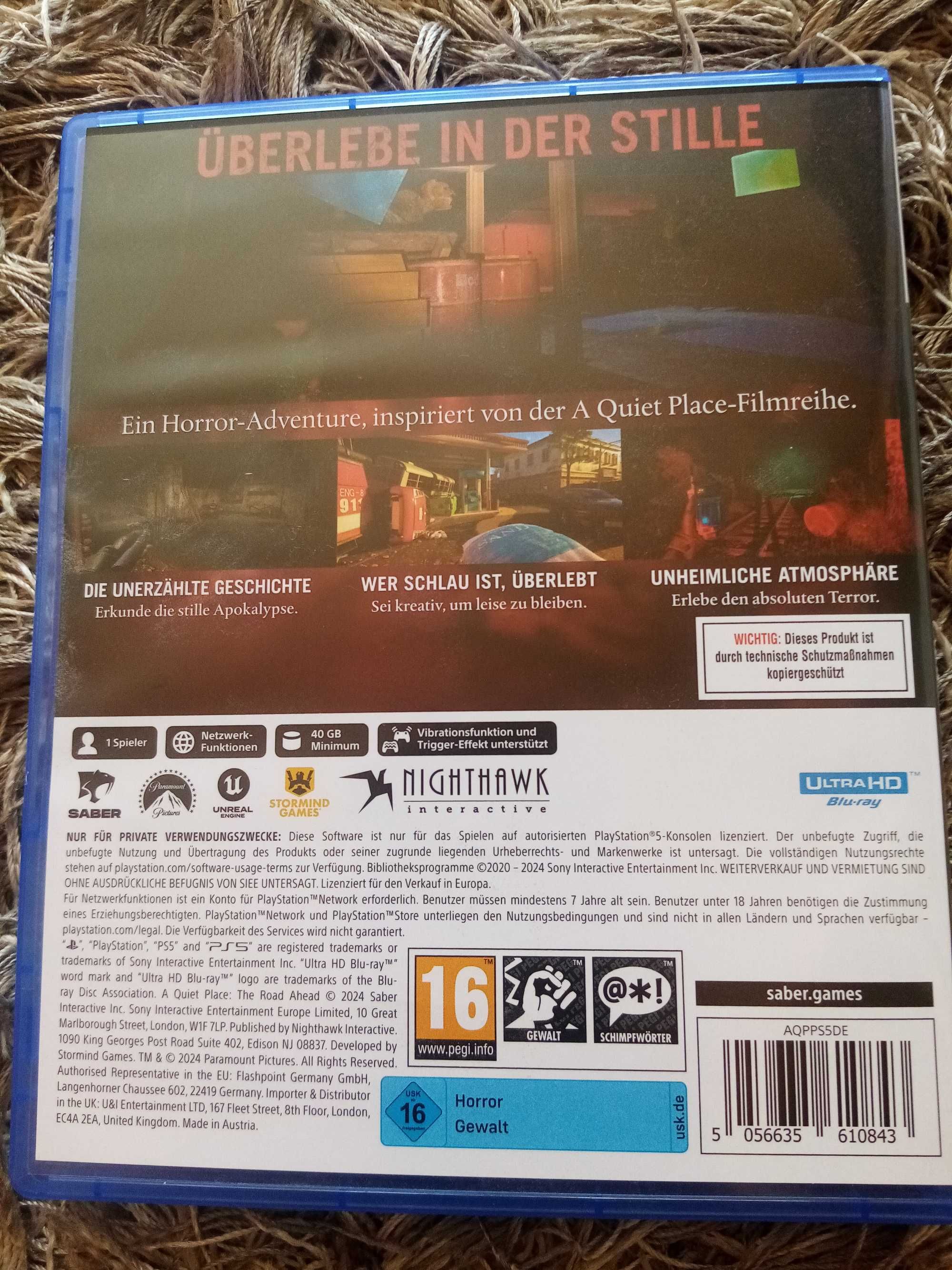 Продавам A Quet Place /Ps5