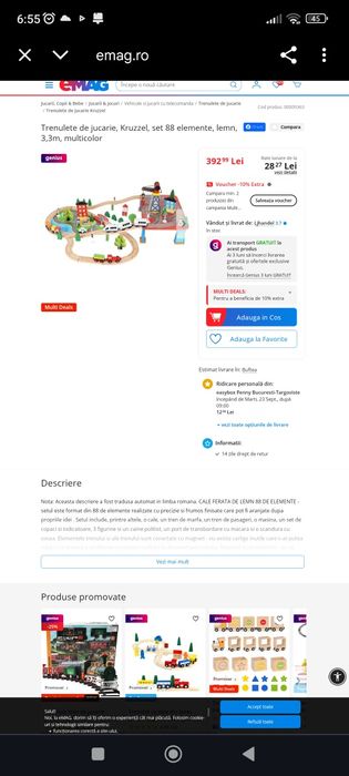 Trenuleț impecabil