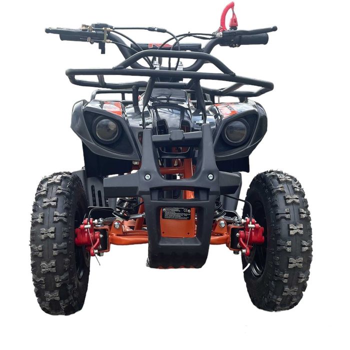 MiniATV copii jucarie motor benzina 2T 49cc RATE Garantie demaror