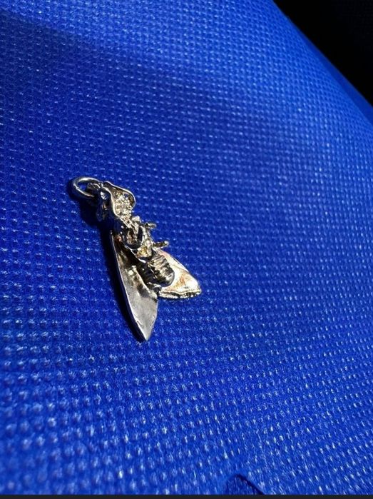 Pandantiv argint cicadă/fluture nocturn