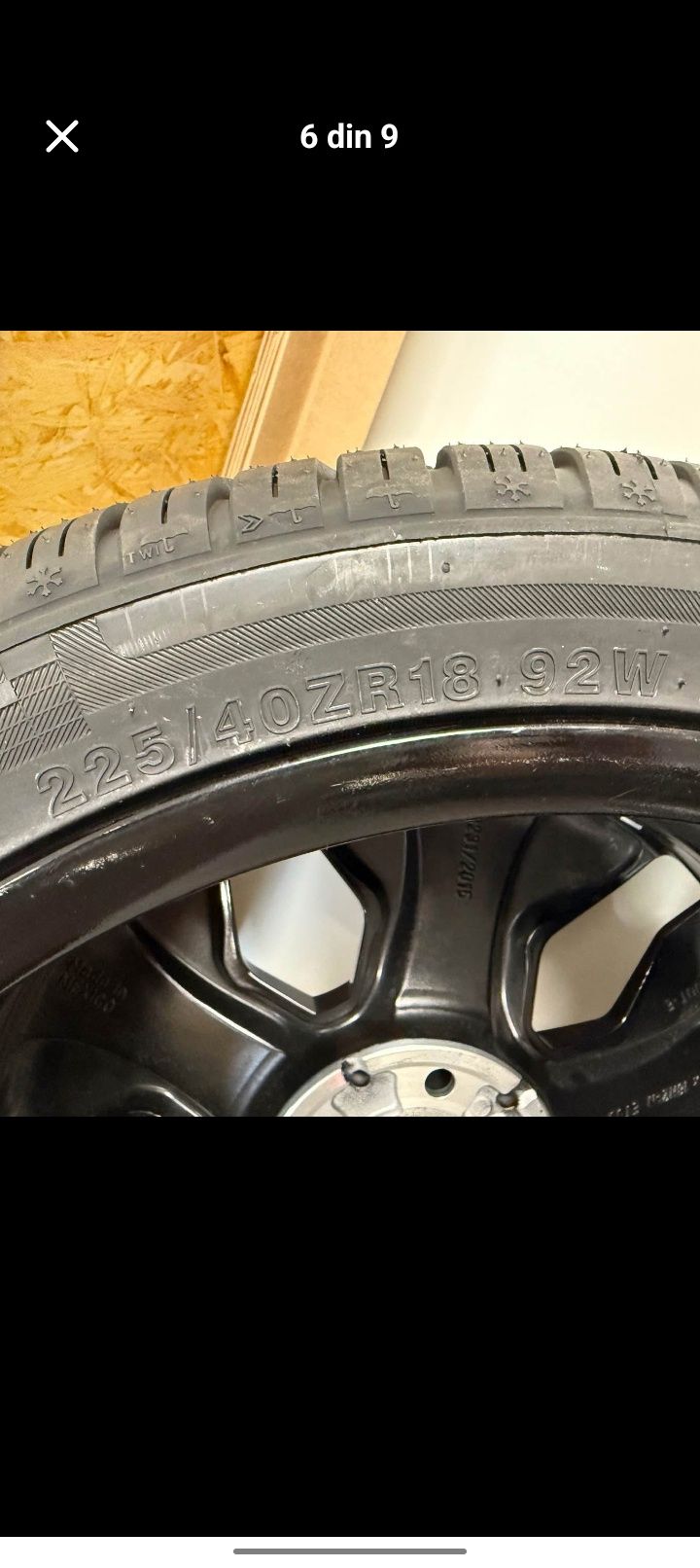 Jante(roți) originale Mercedes Classa A,B  R18 Noi