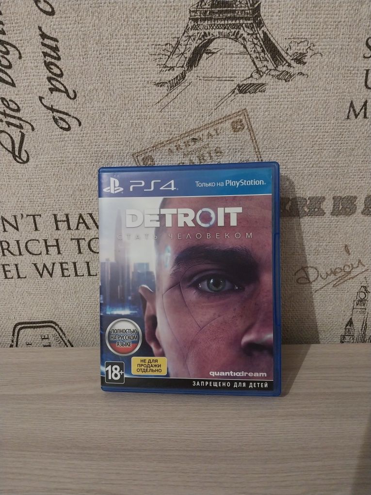 Игра на PlayStation 4 Detroit в отличном состоянии