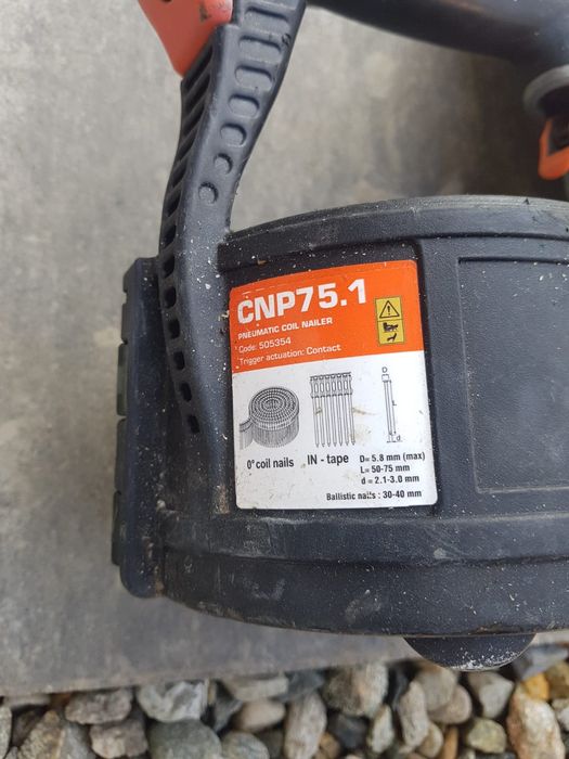 Pistol pneumatic cuie lemn Paslode CNP75.1