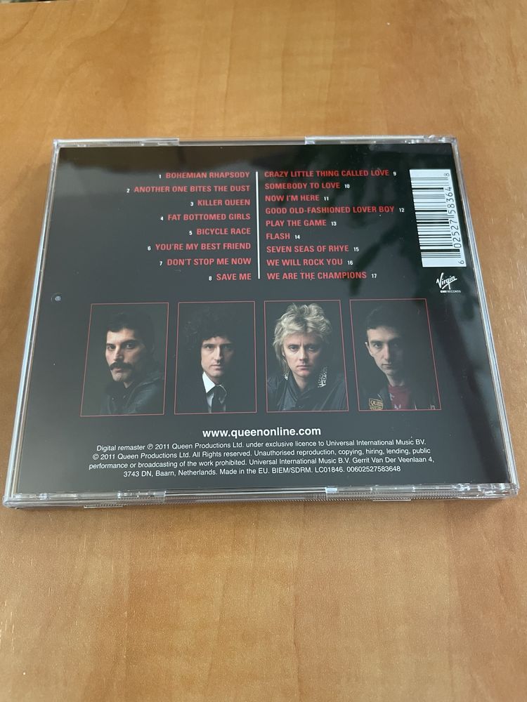 CD original de colecție Queen - Greatest Hits