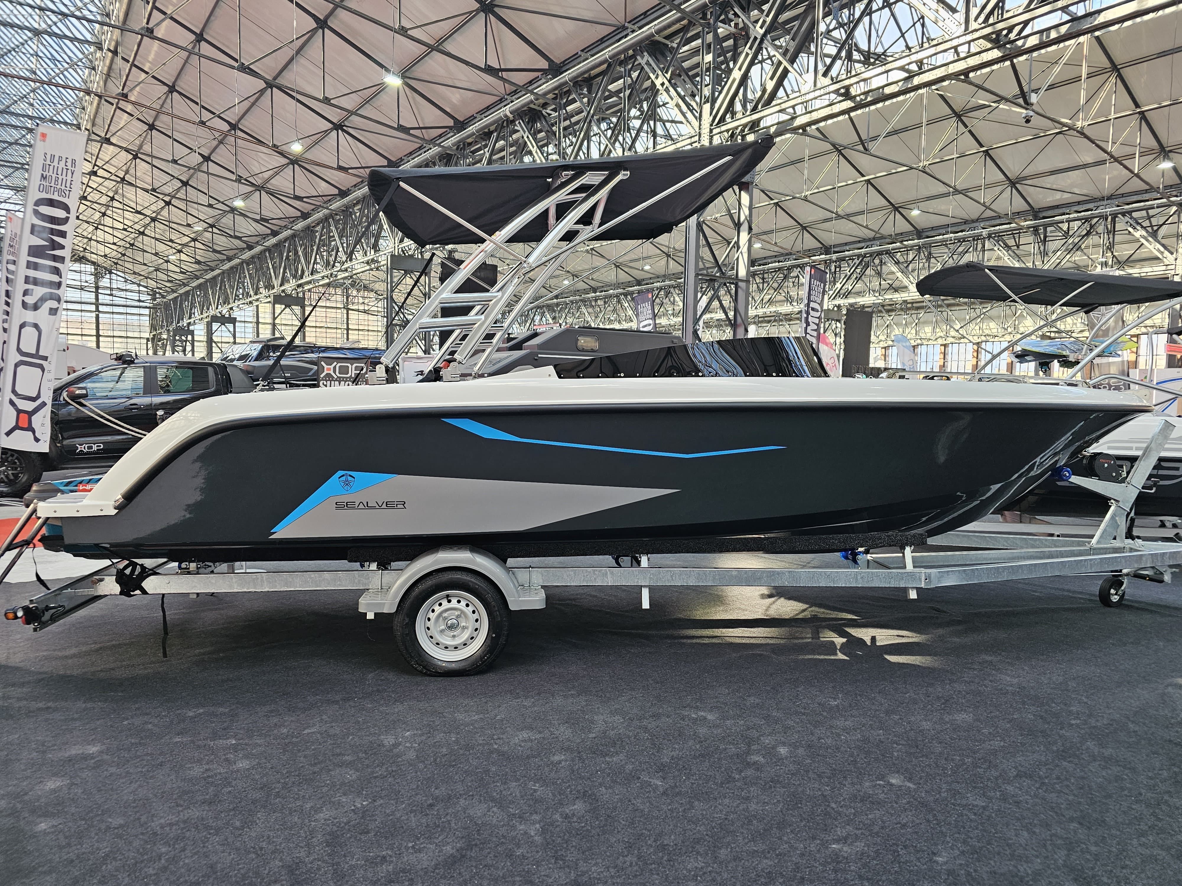 Barca SEALVER Wave Boat 656 FULL WAKE ( barca cu jetski )