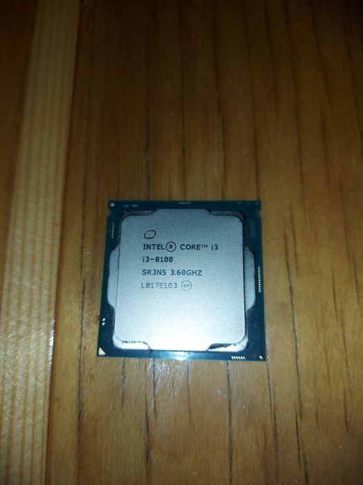 i3 8100 процессор