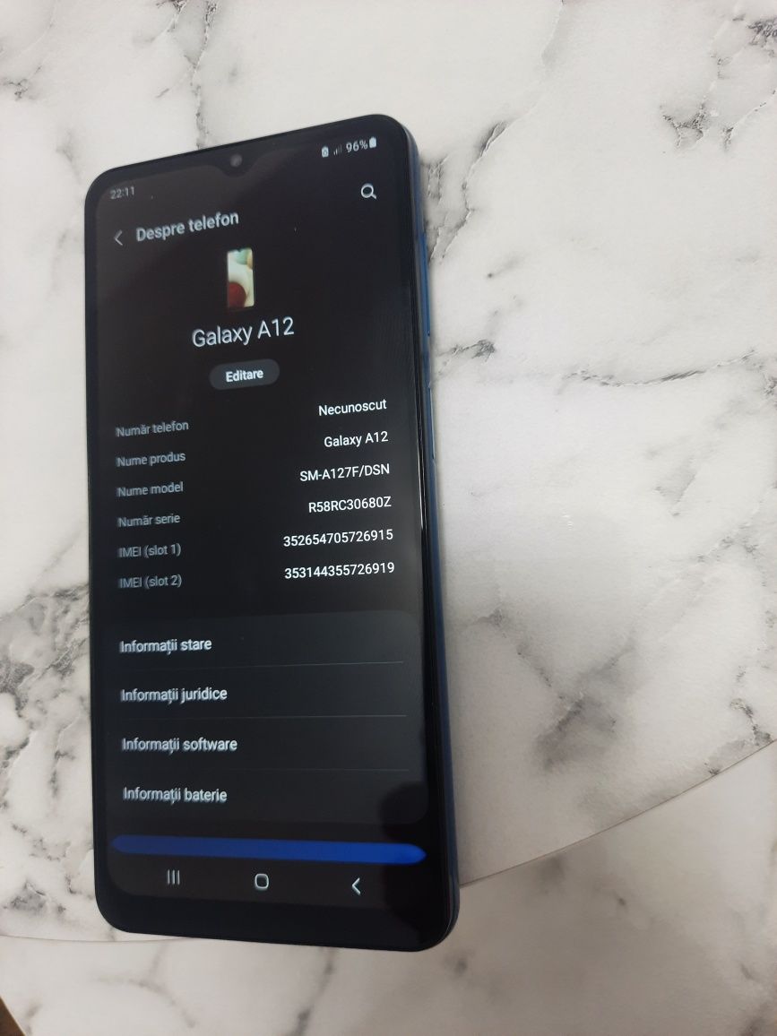 Vând samsung a12
