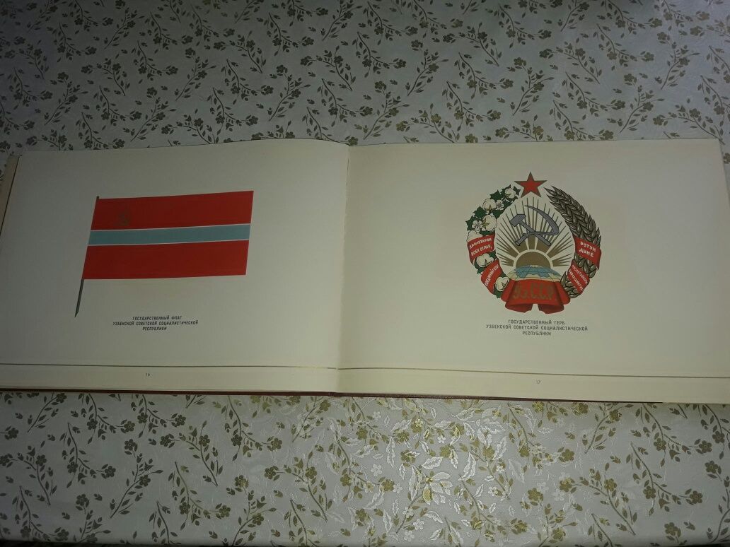 Гербы и флаги СССР советский ретро