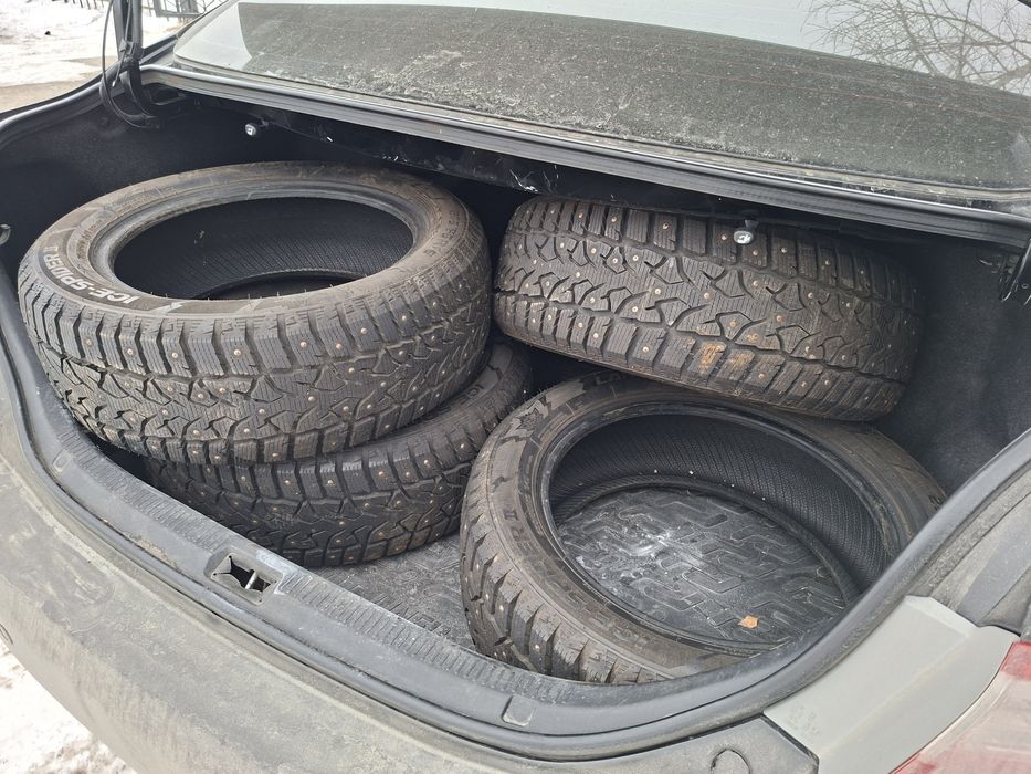 Новые шыпованые.