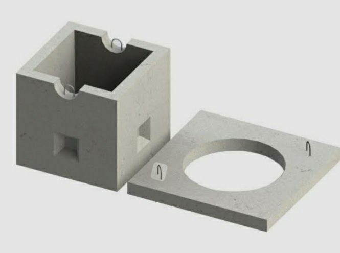 Алока кабеллари учун бетон колодес. Связ линии для колодес бетон