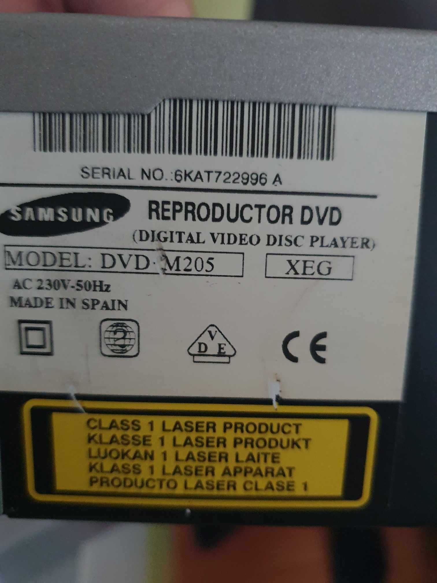 DVD Samsung M205