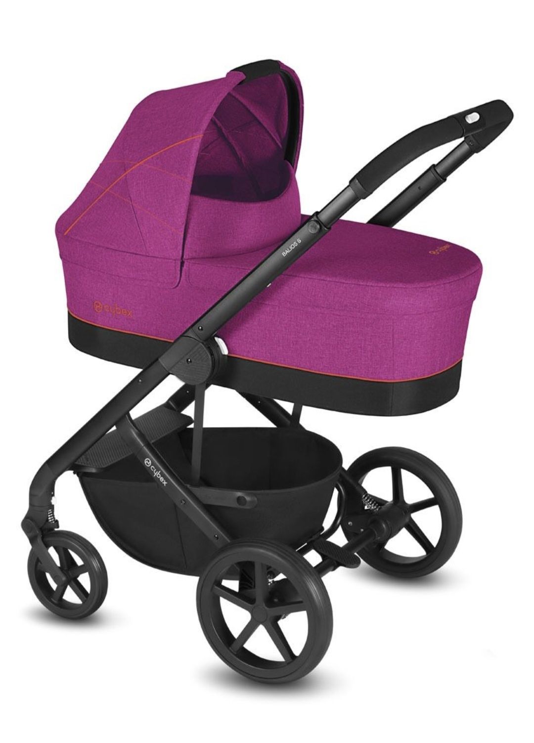 Бебешка количка 3 в 1 Cybex Balios S Passion pinkk