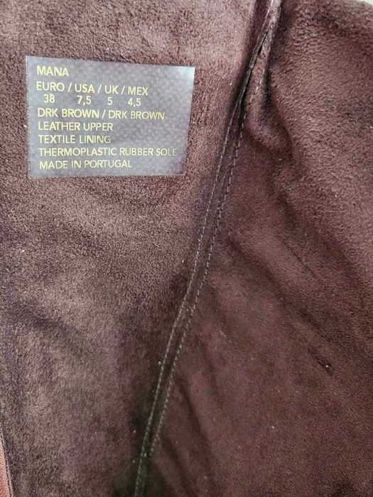 Steve Madden ,  кафяви ботуши, естествена кожа , 38ми номер, 24.7см