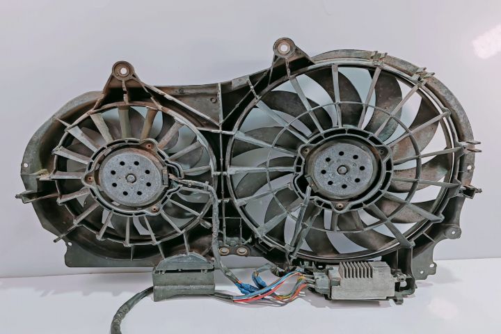 Grup Electroventilator Racire  Valeo cu modul 8E0121205M Audi A4 B6