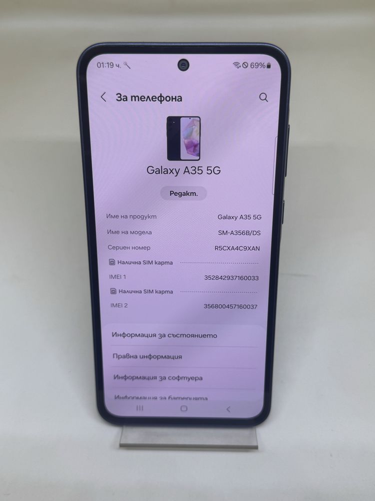 Samsung Galaxy A35 5G Awesome Navy 128GB