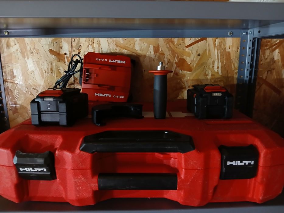 Hilti polizor profesional pe acumulator