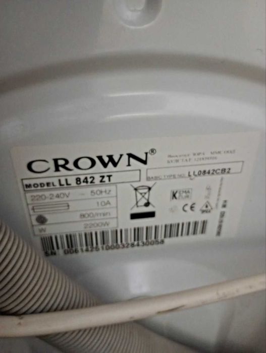 Пералня Crown в отлично състояние