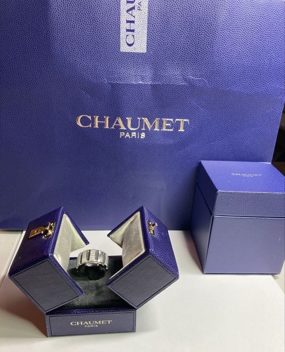 Inel lux Chaumet cu diamante 0.72ct