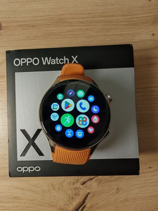 Smartwatch OPPO Watch X, compatibil Android, Mars Brown