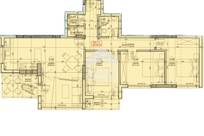 Продава се Четиристаен апартамент в Варна, Възраждане 4 - 142 кв.м за 1536 €/кв.м - Снимка #1