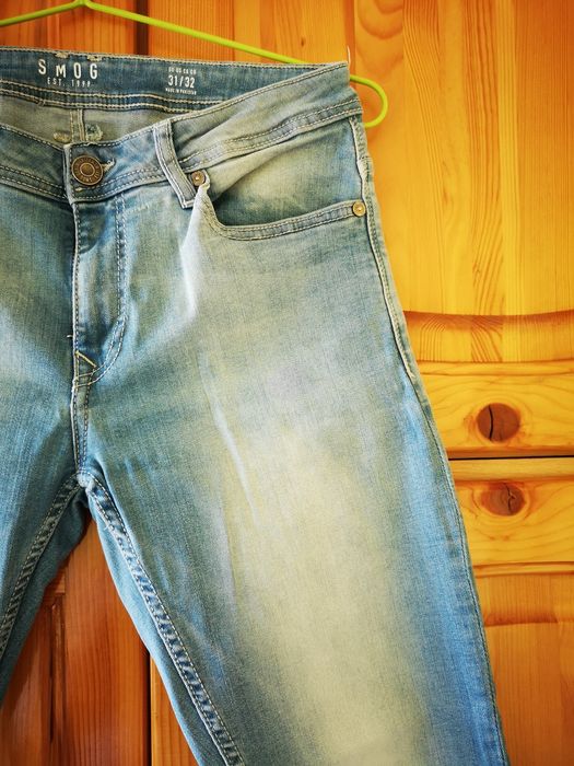 Мъжки светло сини дънки | Light wash