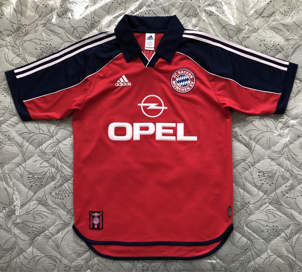 ОРИГИНАЛ Adidas FC Bayern Munich 1999/2000 Home Jersey - р.S-M