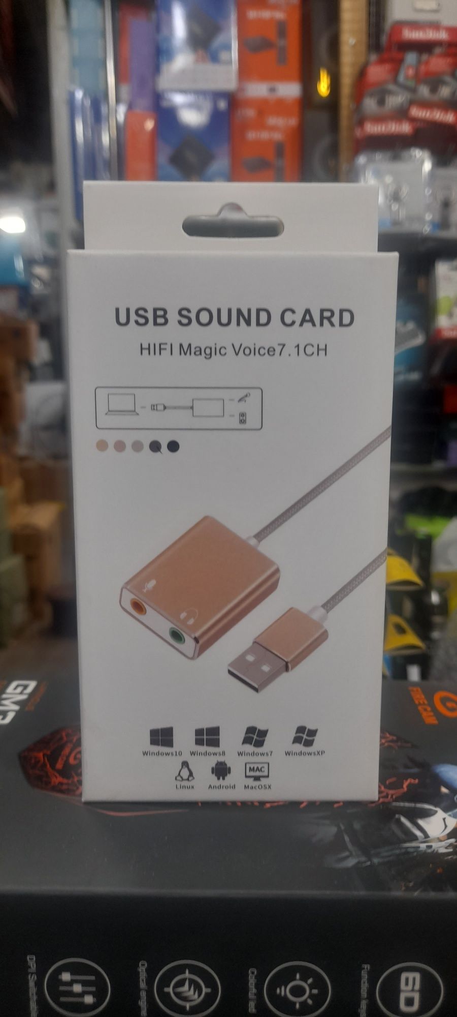 Sound card / звуковой  ( HIFI Magic voice 7.1 ch )