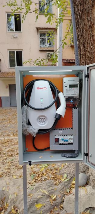 Электромобил зарядка установка 100$