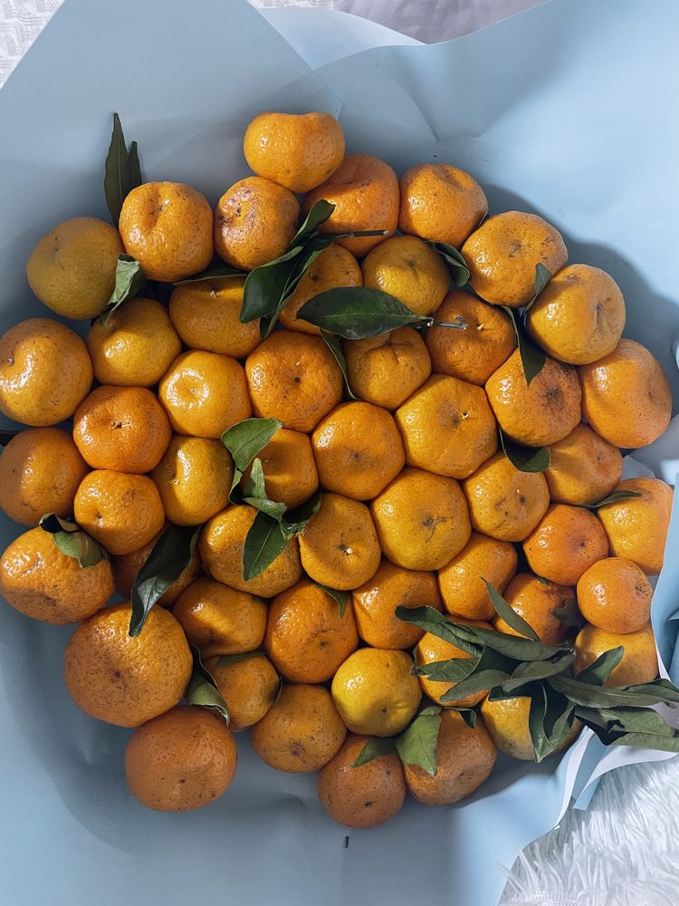 Букет из мандаринов,