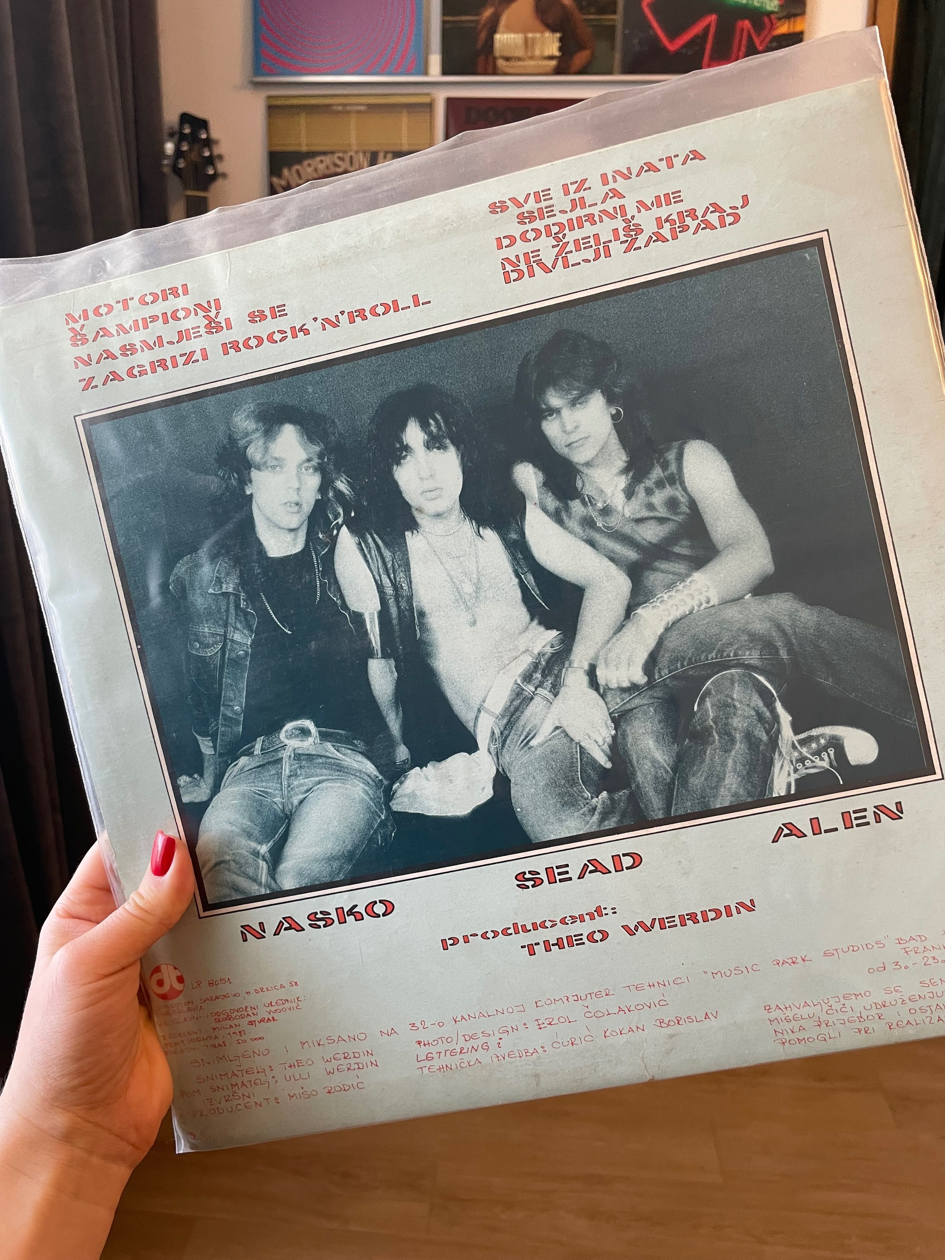 Плоча Диви ягоди - Мотори/ Divije Jagode - Motori vinyl