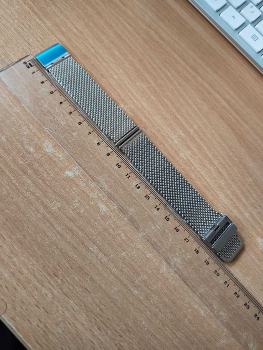 Bratara ceas tip Milanese mesh 22mm