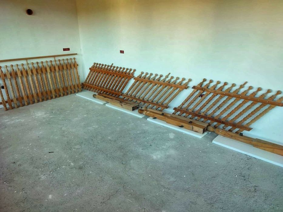 Vand Balustrada lemn