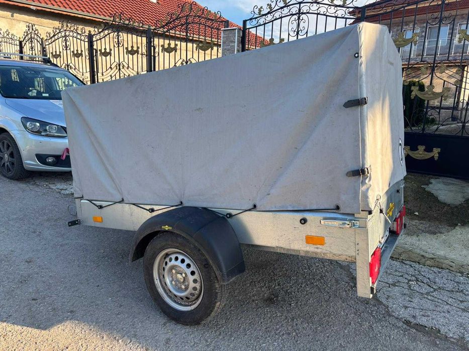 Продавам ремарке до 750 кг – почти ново, внесено от Германия