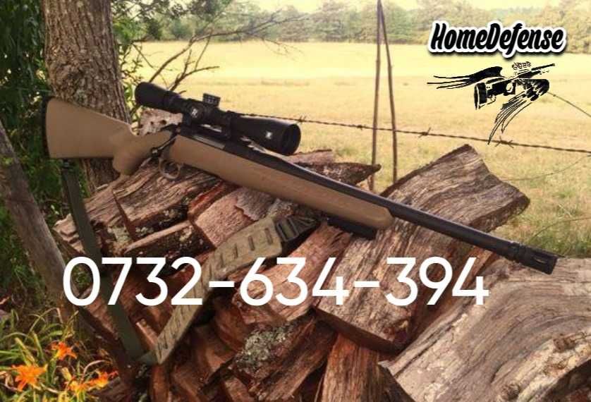 Pusca cu Luneta Airsoft FullMetal WOOD Mod 5,5jouli