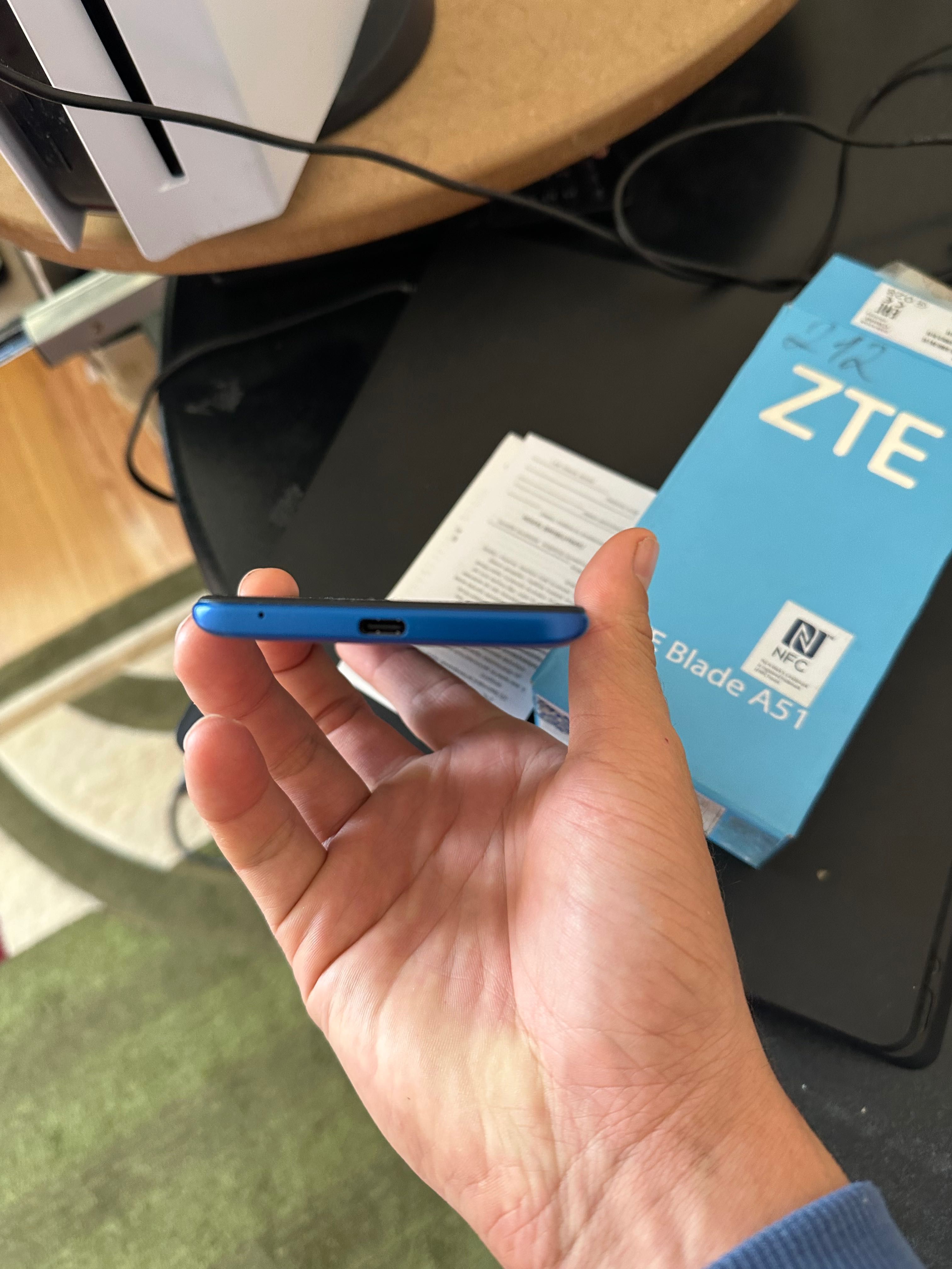 ZtE A51 новый телефон усталмаган каробка бар