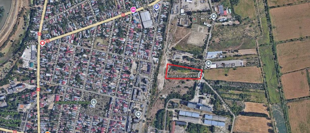 Teren de vanzare - industrial - Oltenita