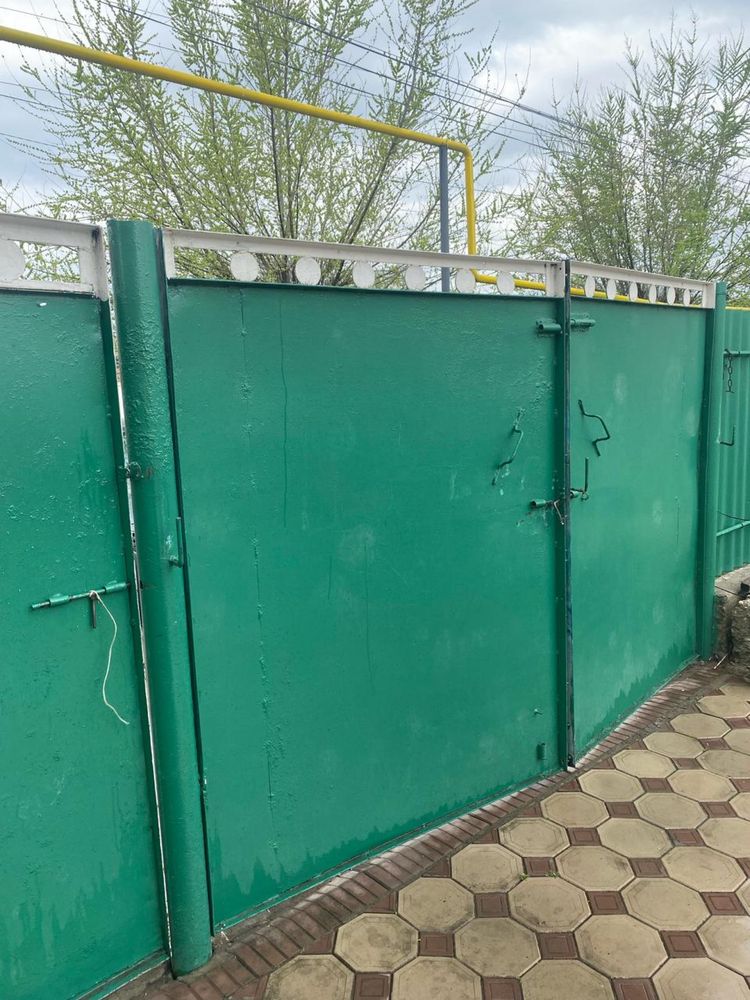 Ворота со стойками