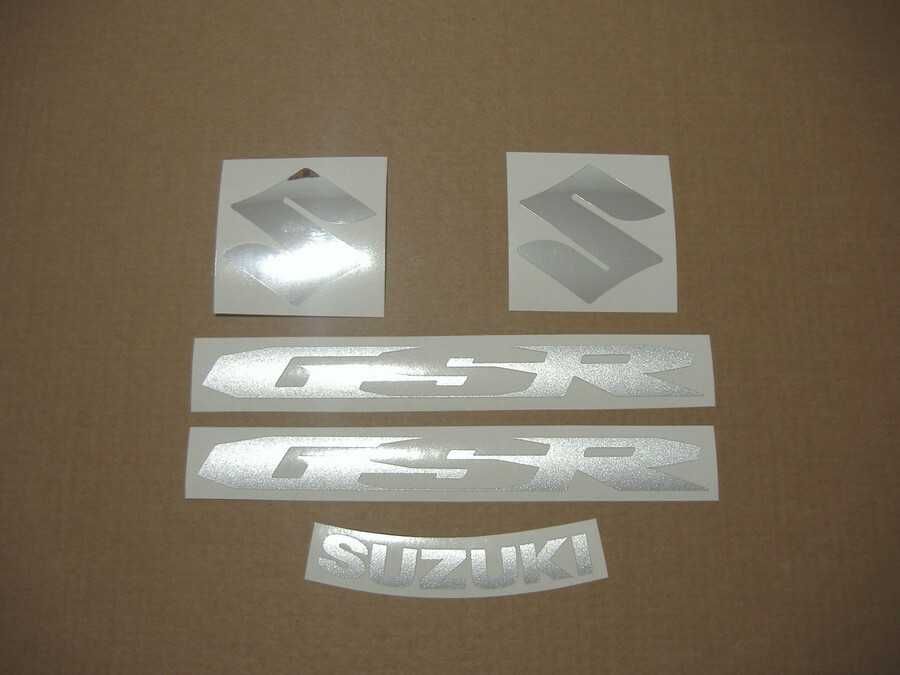 Стикери Сузуки 600 GSR 2006-2010г. Suzuki GSR600 лепенки ГСР емблеми