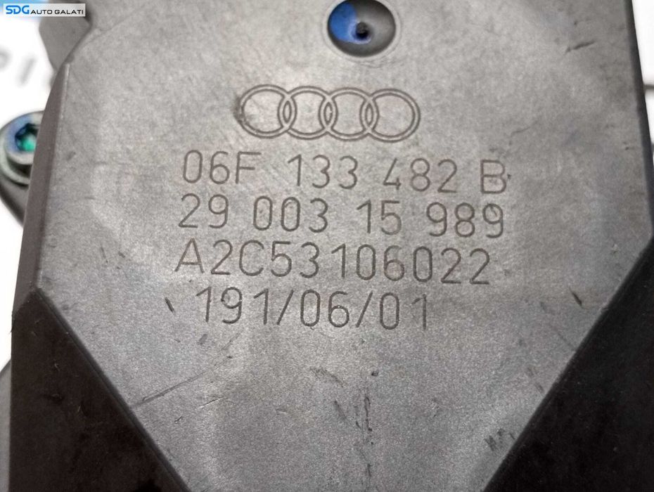 Clapeta Acceleratie cu Senzor Senzori Admisie Aer Volkswagen Golf 5 2.0 TFSI 2003 - 2009 Cod 06F133482B [M5995]